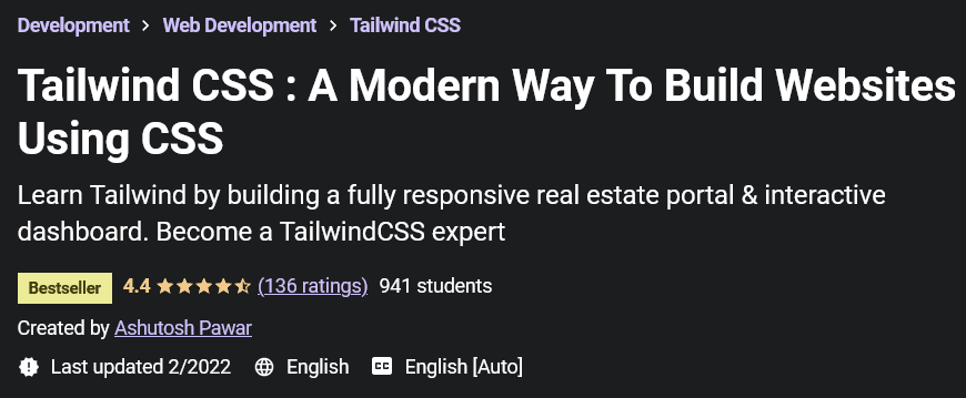 Tailwind CSS : A Modern Way To Build Websites Using CSS