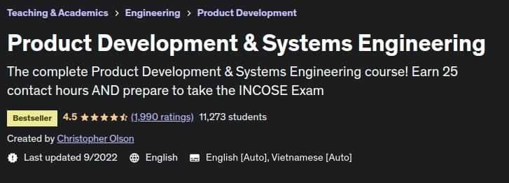 Product Development & Systems Engineering