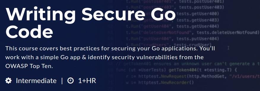 Writing Secure Go Code