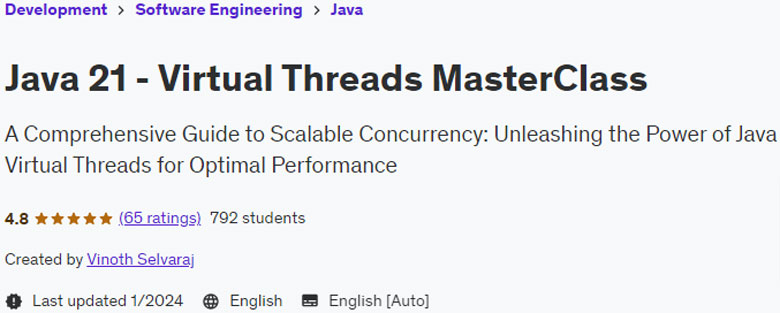 Java 21 - Virtual Threads MasterClass