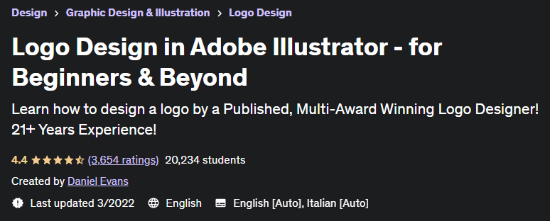 Logo Design in Adobe Illustrator - for Beginners & Beyond
