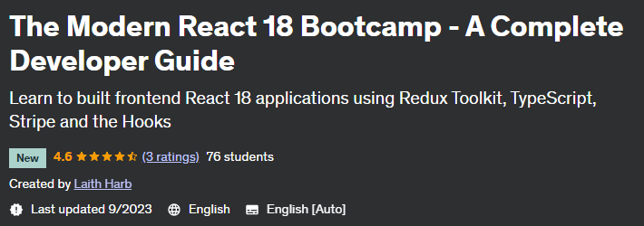 The Modern React 18 Bootcamp - A Complete Developer Guide