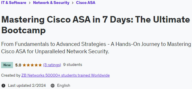 Mastering Cisco ASA in 7 Days: The Ultimate Bootcamp