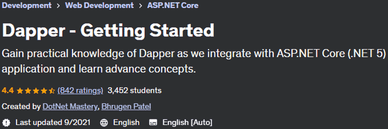 Dapper - Getting Started 