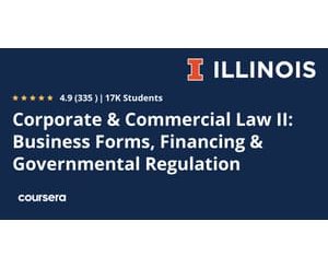 Corporate & Commercial Law II_ Business Forms, Financing & Governmental Regulation