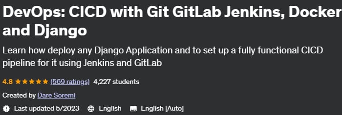 DevOps_ CICD with Git GitLab Jenkins, Docker and Django