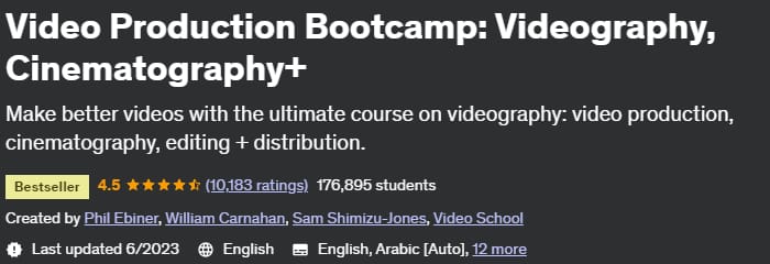 Video Production Bootcamp_ Videography, Cinematography+