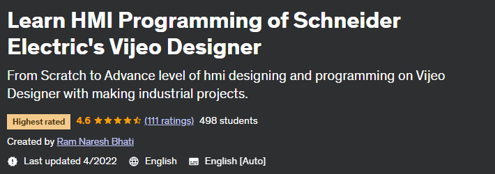 Learn HMI Programming of Schneider Electric's Vijeo Designer