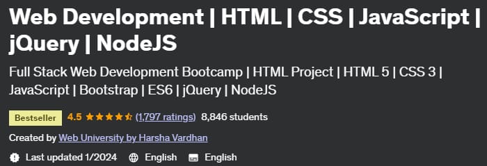 Web Development _ HTML _ CSS _ JavaScript _ jQuery _ NodeJS