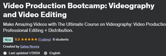 Video Production Bootcamp_ Videography and Video Editing