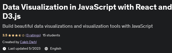 Data Visualization in JavaScript with React and D3.js