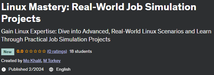 Linux Mastery: Real-World Job Simulation Projects