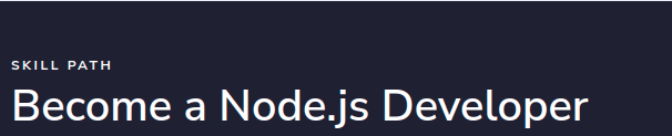 Become a Node.js Developer