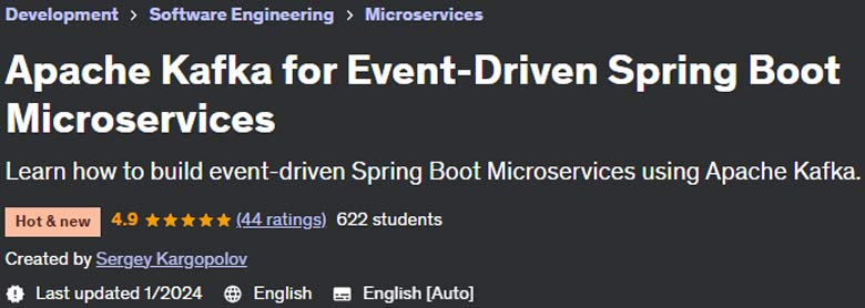 Apache Kafka for Event-Driven Spring Boot Microservices