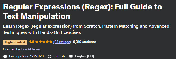 Regular Expressions (Regex): Full Guide to Text Manipulation