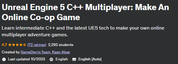 Unreal Engine 5 C++ Multiplayer: Make An Online Co-op Game