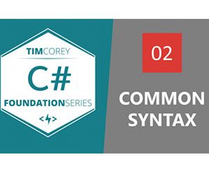 Foundation in C#: Common Syntax