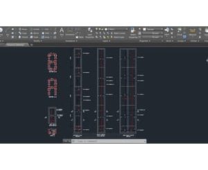 Structural Detailing of Reinforced Concrete using AutoCAD