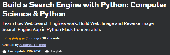 Build a Search Engine with Python: Computer Science & Python