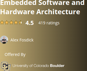 Embedded Software and Hardware Architecture