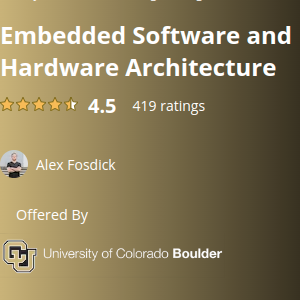 Embedded Software and Hardware Architecture