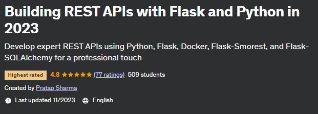 Building REST APIs with Flask and Python in 2023