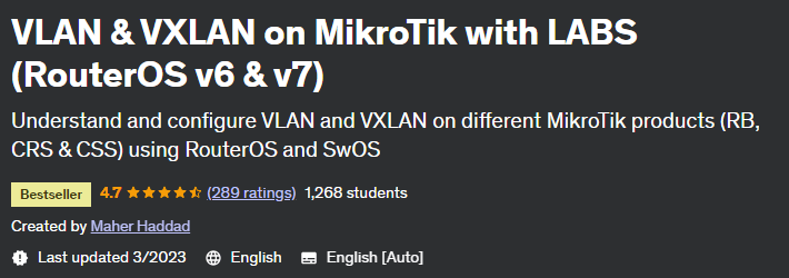 VLAN & VXLAN on MikroTik with LABS (RouterOS v6 & v7)