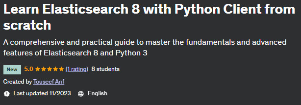 Learn Elasticsearch 8 with Python Client from scratch