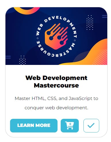 Web Development Mastercourse