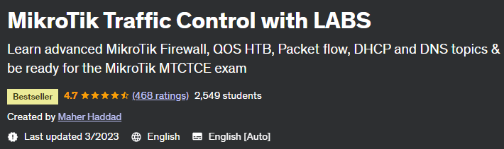 MikroTik Traffic Control with LABS