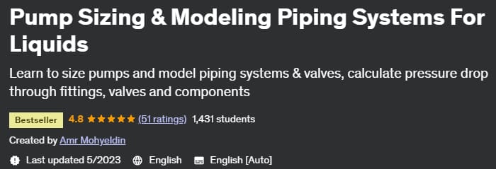 Pump Sizing & Modeling Piping Systems For Liquids