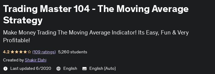 Trading Master 104 - The Moving Average Strategy