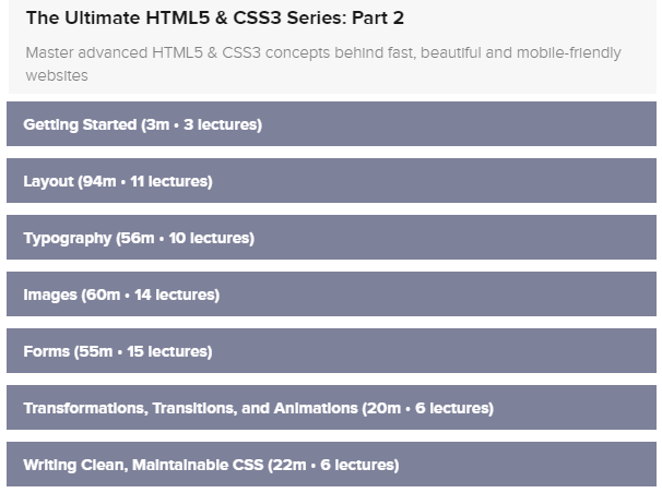 The Ultimate HTML CSS Mastery Series