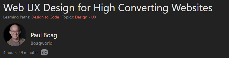 Web UX Design for High Converting Websites