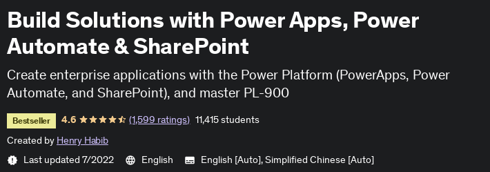 Build Solutions with Power Apps, Power Automate & SharePoint