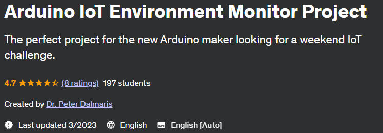 Arduino IoT Environment Monitor Project
