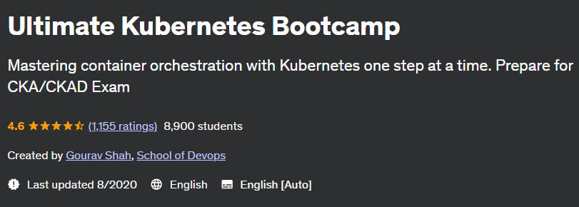 Ultimate Kubernetes Bootcamp