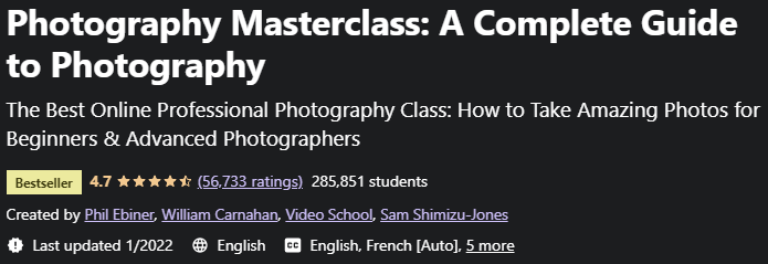 Photography Masterclass: A Complete Guide to Photography