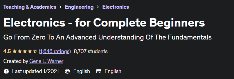 Electronics - for Complete Beginners