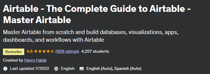 Airtable - The Complete Guide to Airtable - Master Airtable