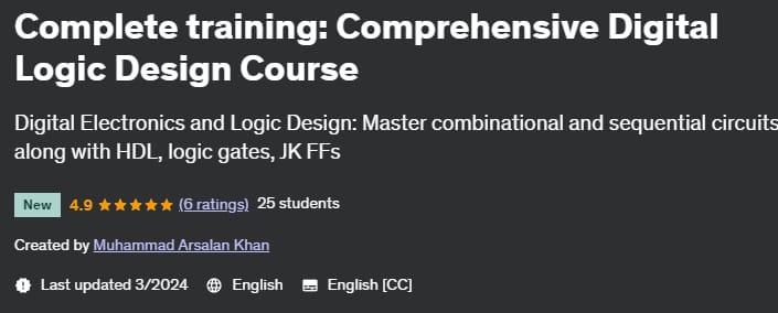 Complete training_ Comprehensive Digital Logic Design Course