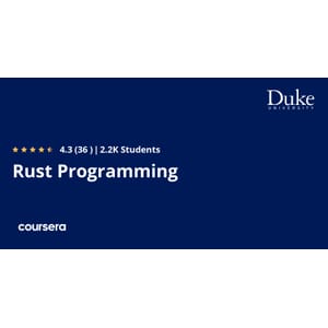 Rust Programming Specialization