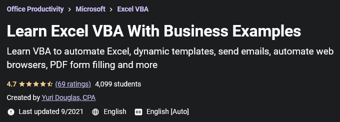 Learn Excel VBA With Business Examples