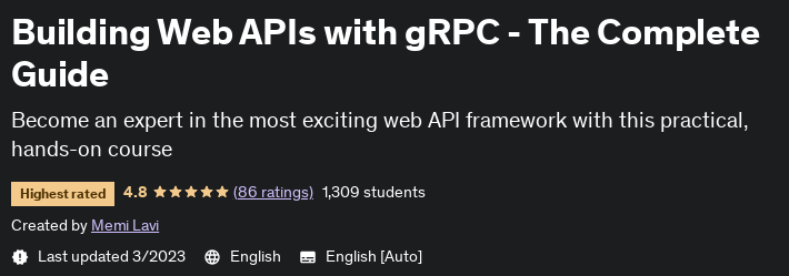 Building Web APIs with gRPC - The Complete Guide