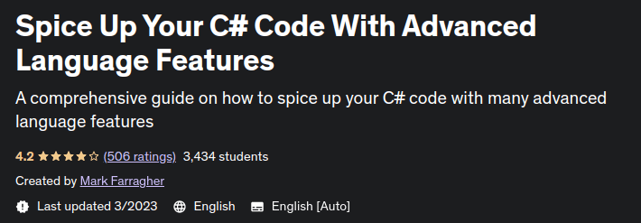 Spice Up Your C# Code With Advanced Language Features