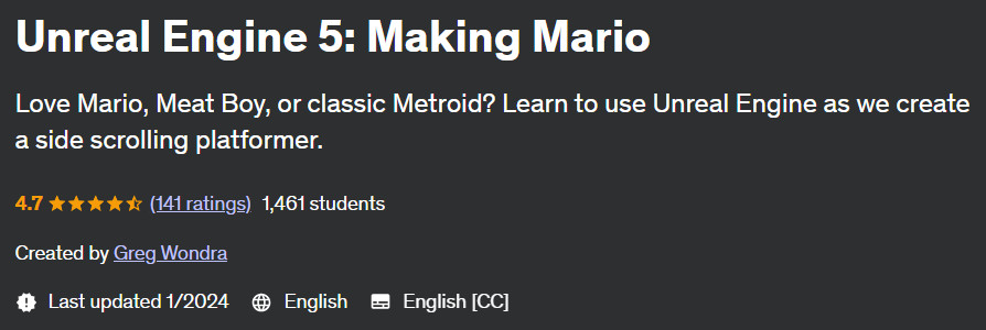 Unreal Engine 5: Making Mario