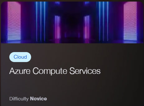Azure Compute Services 