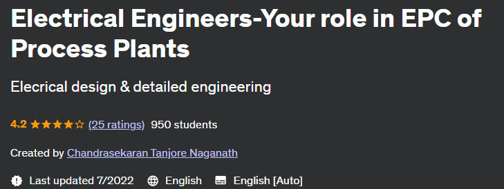 Electrical Engineers-Your role in EPC of Process Plants