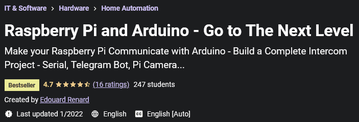 Raspberry Pi and Arduino - Go to the Next Level