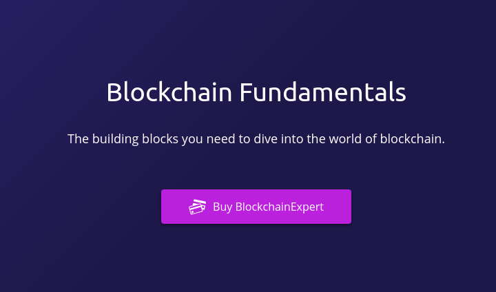 Blockchain Fundamentals